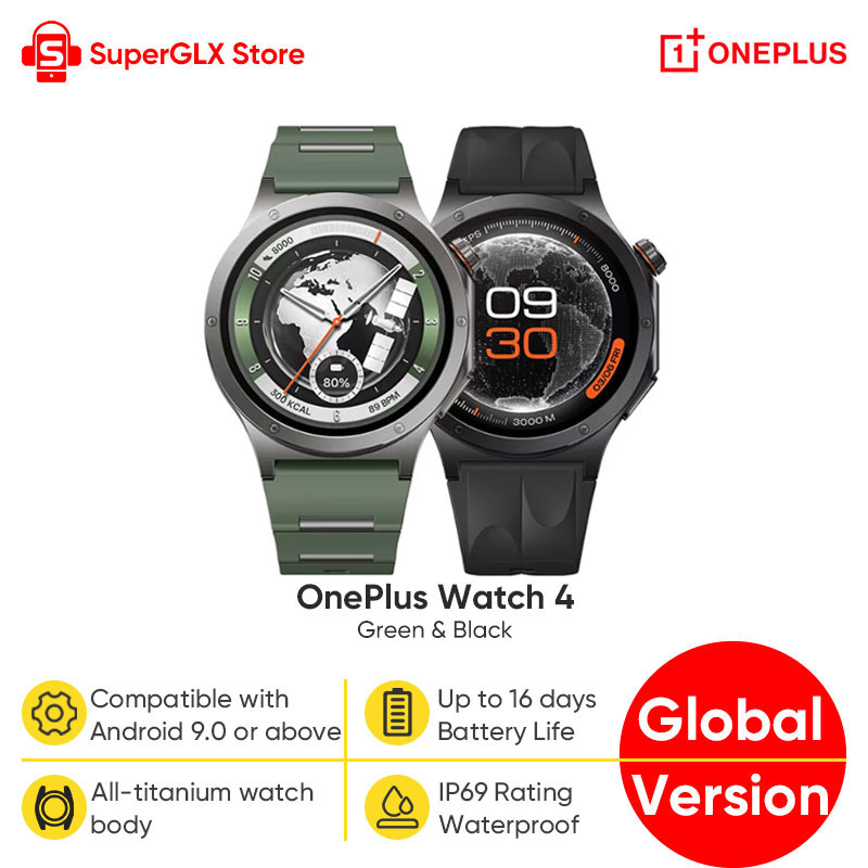 Watch Esim - グローバル版 OnePlus Watch 4 スマートウォッチ 1.50インチ