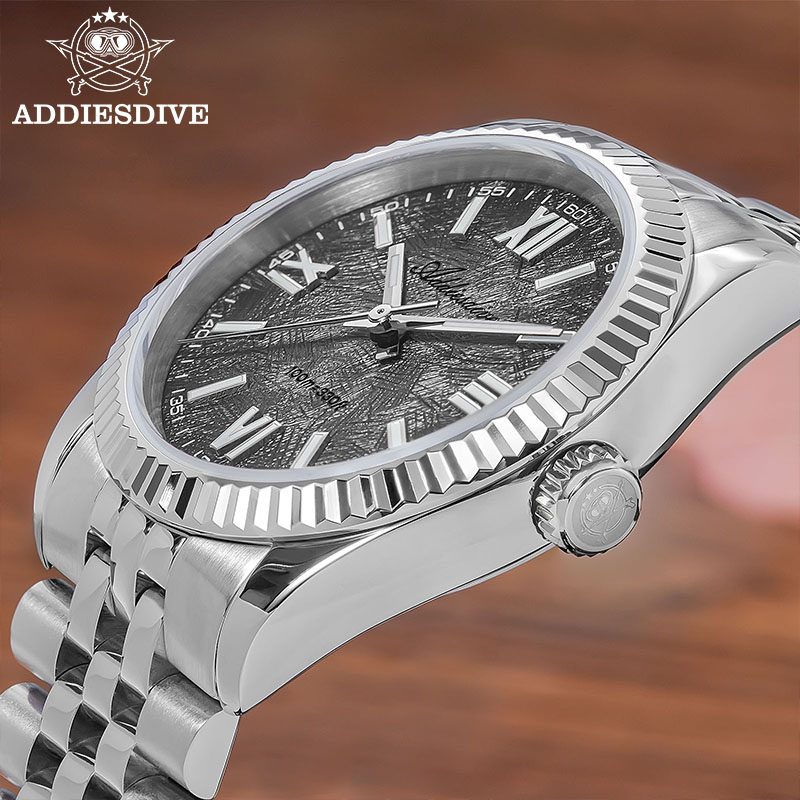 Waterproof Diving Watch - ADDIESDIVE エレガントな女性用腕時計高級サファイアガラス VH31 クォーツ BGW9 超発光