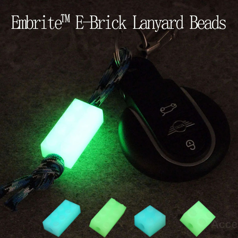 Tritium Gas Tube - 記憶-記憶アクセサリー™E-brickストラップビーズ、e-brick