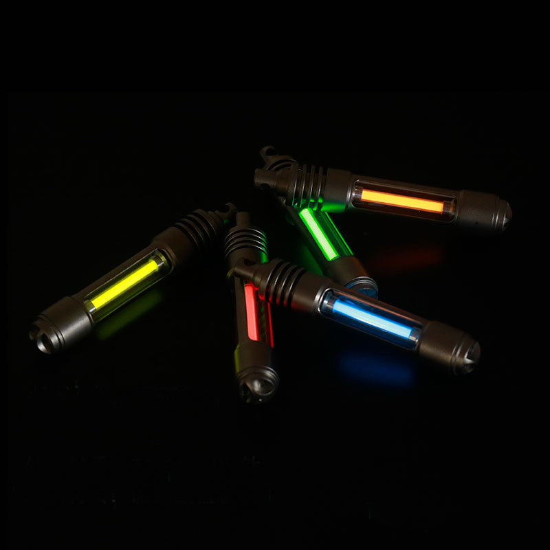 Tritium Gas Tube - TEC-T323P フォトンフォブチタン合金発光夜間信号灯発光自発光キーホルダー