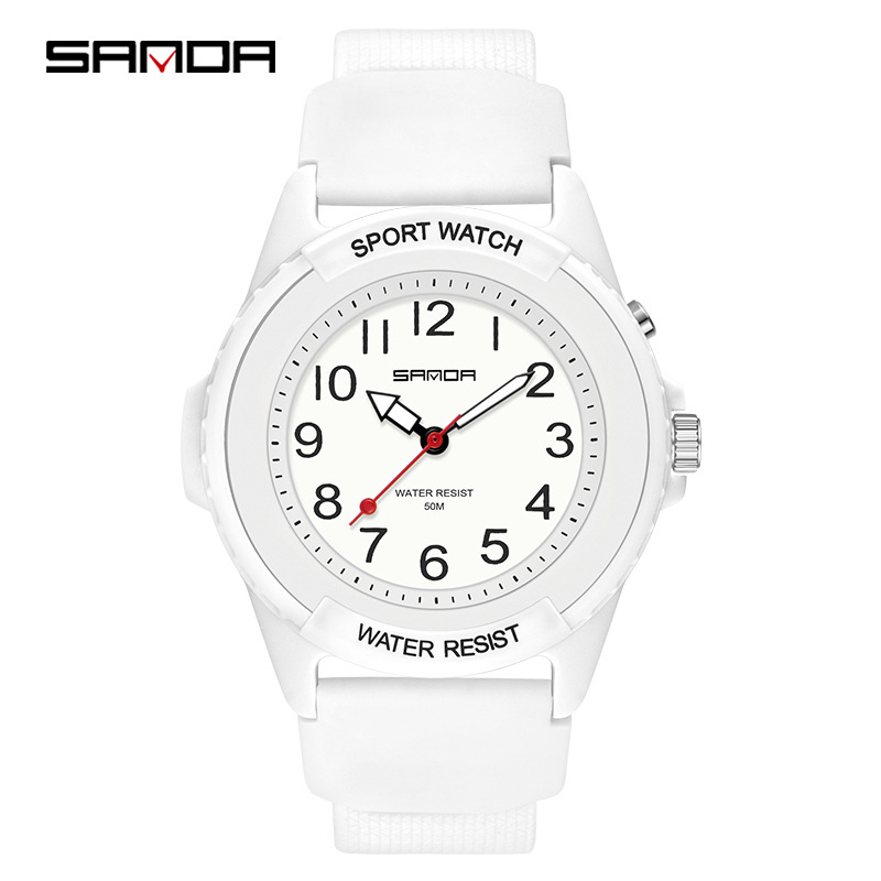 SANDA 6018 新ファッション子供用腕時計スポーツアナ - Waterproof Diving Watch のレビューと価格