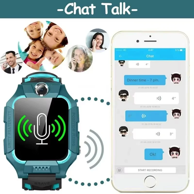 Sos-子供用SIMカード付きスマートウォッチ,防水スマート - Smartwatch Watches For Boys のレビューと価格