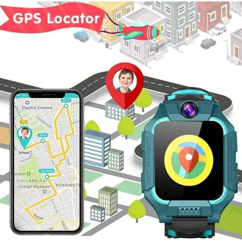 Sos-子供用SIMカード付きスマートウォッチ,防水スマート - Smartwatch Watches For Boys のレビューと価格