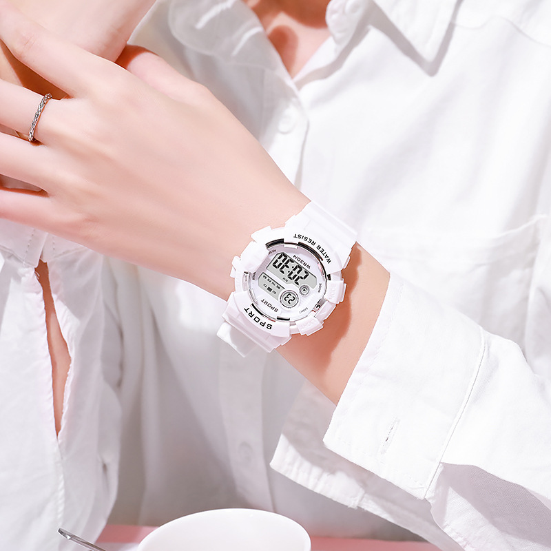 ファッションキッズ腕時計発光防水スポーツデジタル腕時計目覚ま - Smartwatch Watches For Boys のレビューと価格