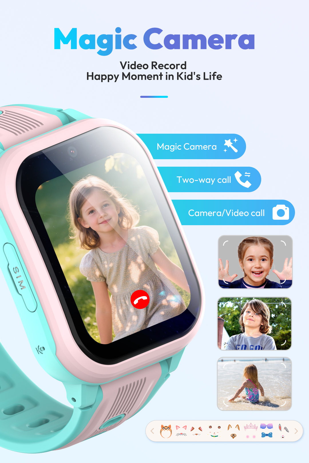 Wonlex 4G キッズスマートウォッチ KT41 GPS - Smartwatch Watches For Boys のレビューと価格