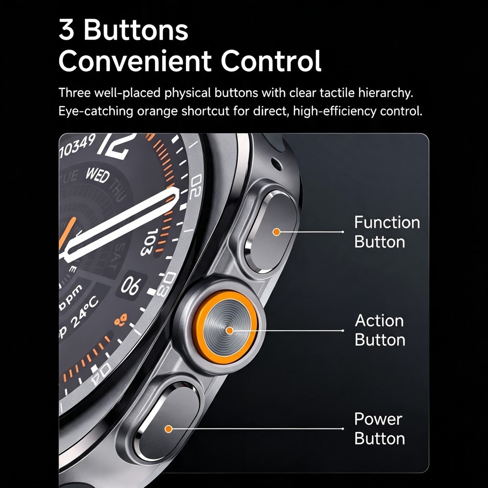 アドバンスドウォッチウルトラ2 スマートウォッチ IP68防 - Hybrid Smartwatch のレビューと価格