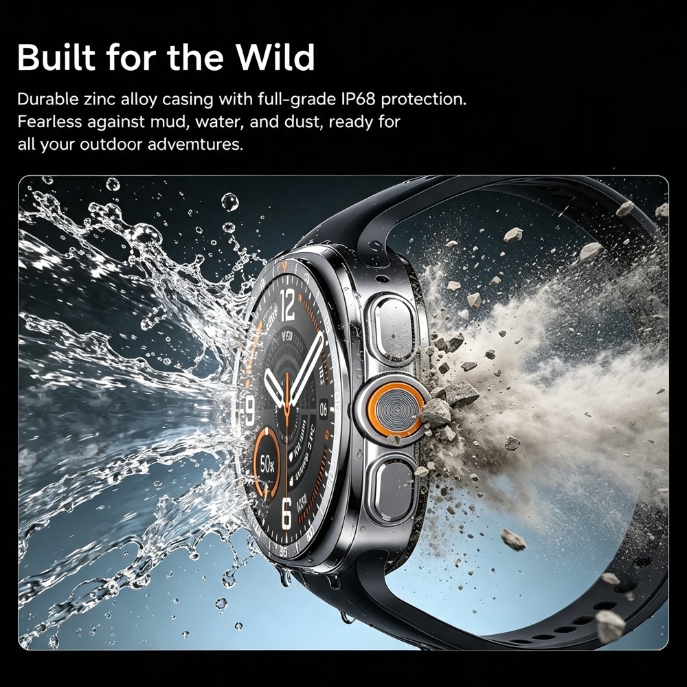 アドバンスドウォッチウルトラ2 スマートウォッチ IP68防 - Hybrid Smartwatch のレビューと価格
