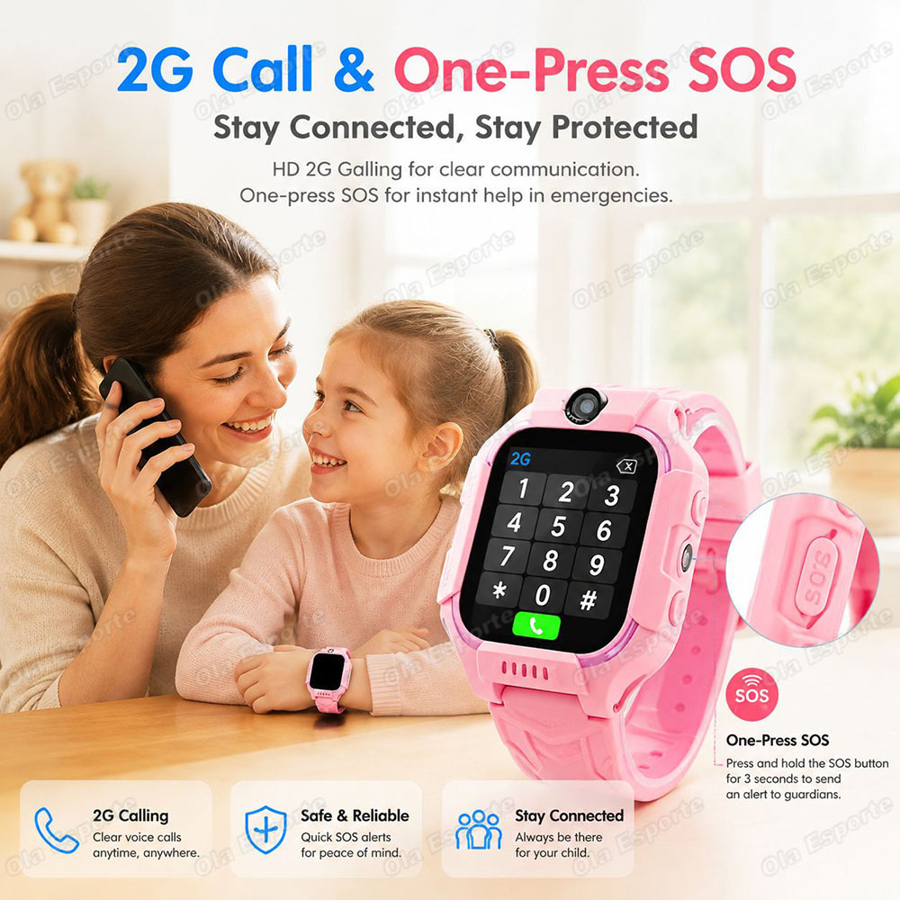 2027年新型 2G/5G キッズスマートウォッチ GPS位 - Smartwatch Watches For Boys のレビューと価格