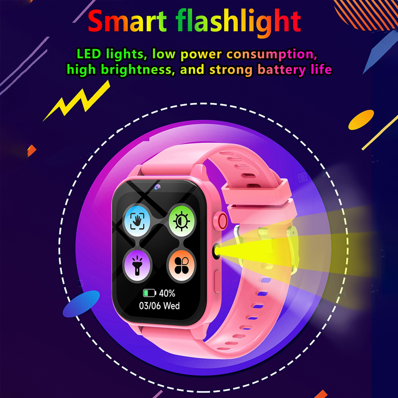 キッズゲームスマートウォッチ懐中電灯防水 HD カメラ睡眠ト - Smartwatch Watches For Boys のレビューと価格