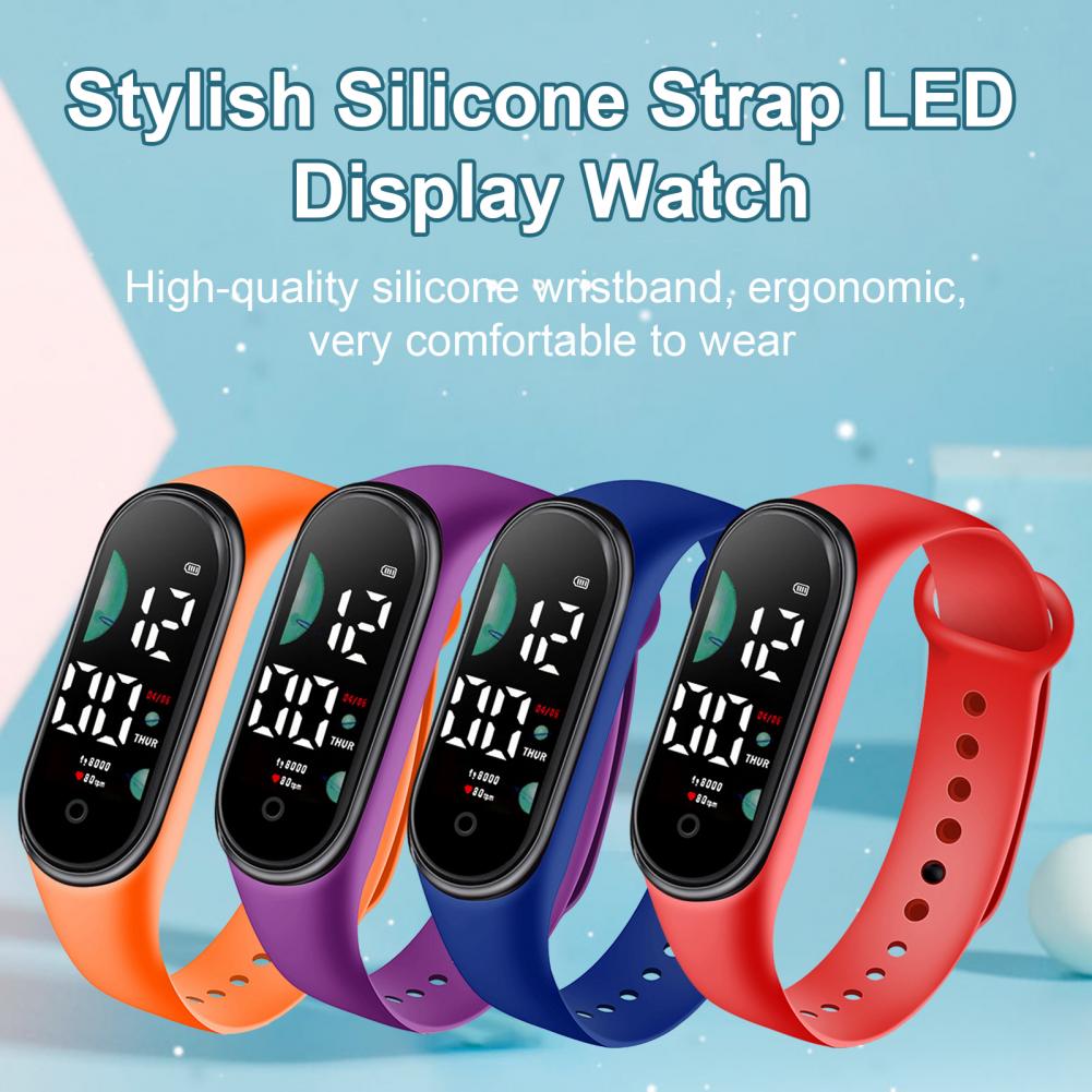 子供のためのデジタルLED腕時計,防水ブレスレット,腕時計, - Smartwatch Watches For Boys のレビューと価格