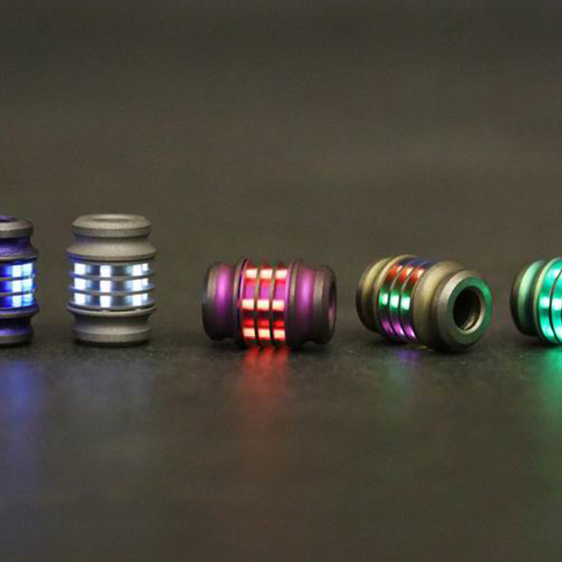 1PC チタン合金ナイフビーズペンダントパラコード屋外 DI - Tritium Gas Tube のレビューと価格