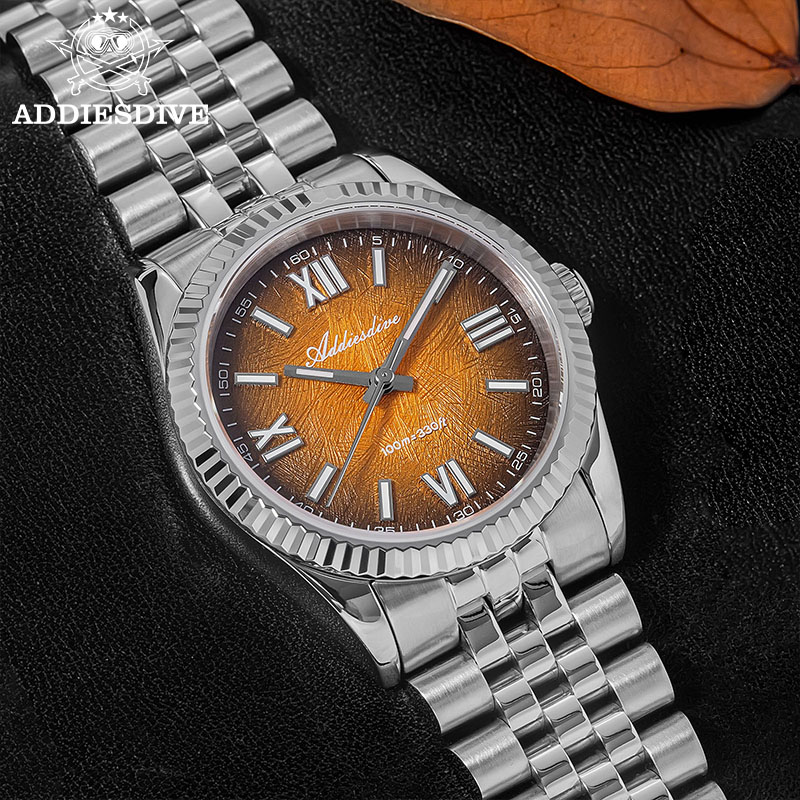 ADDIESDIVE エレガントな女性用腕時計高級サファイア - Waterproof Diving Watch のレビューと価格