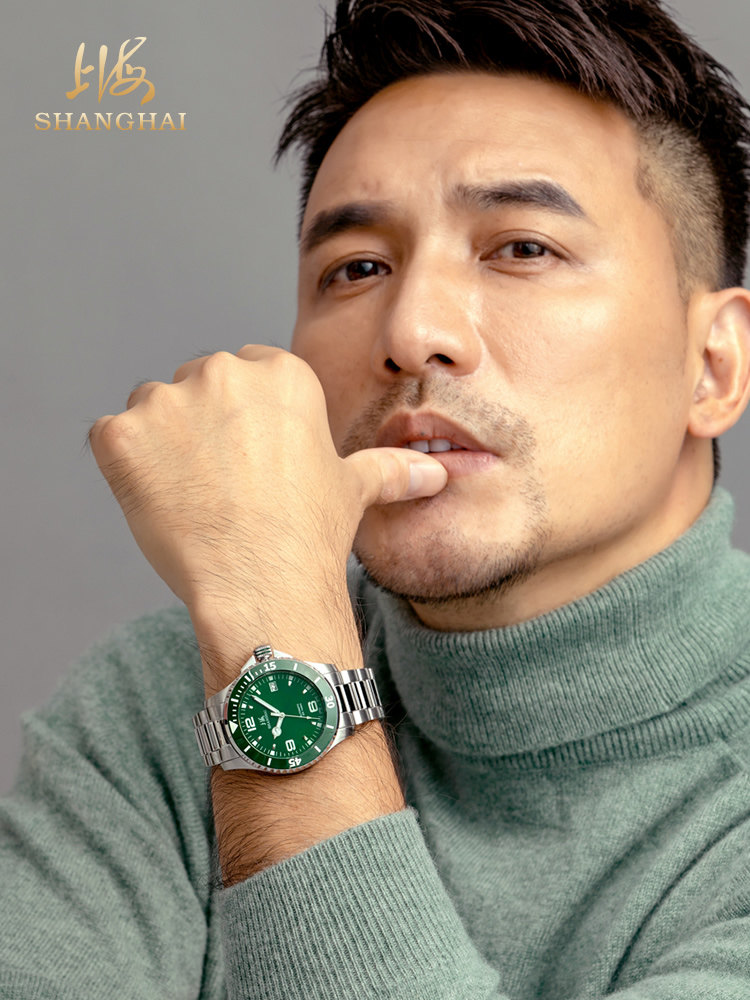 上海ウォッチ ナショナル 3080 グリーンウォーターゴース - Waterproof Diving Watch のレビューと価格