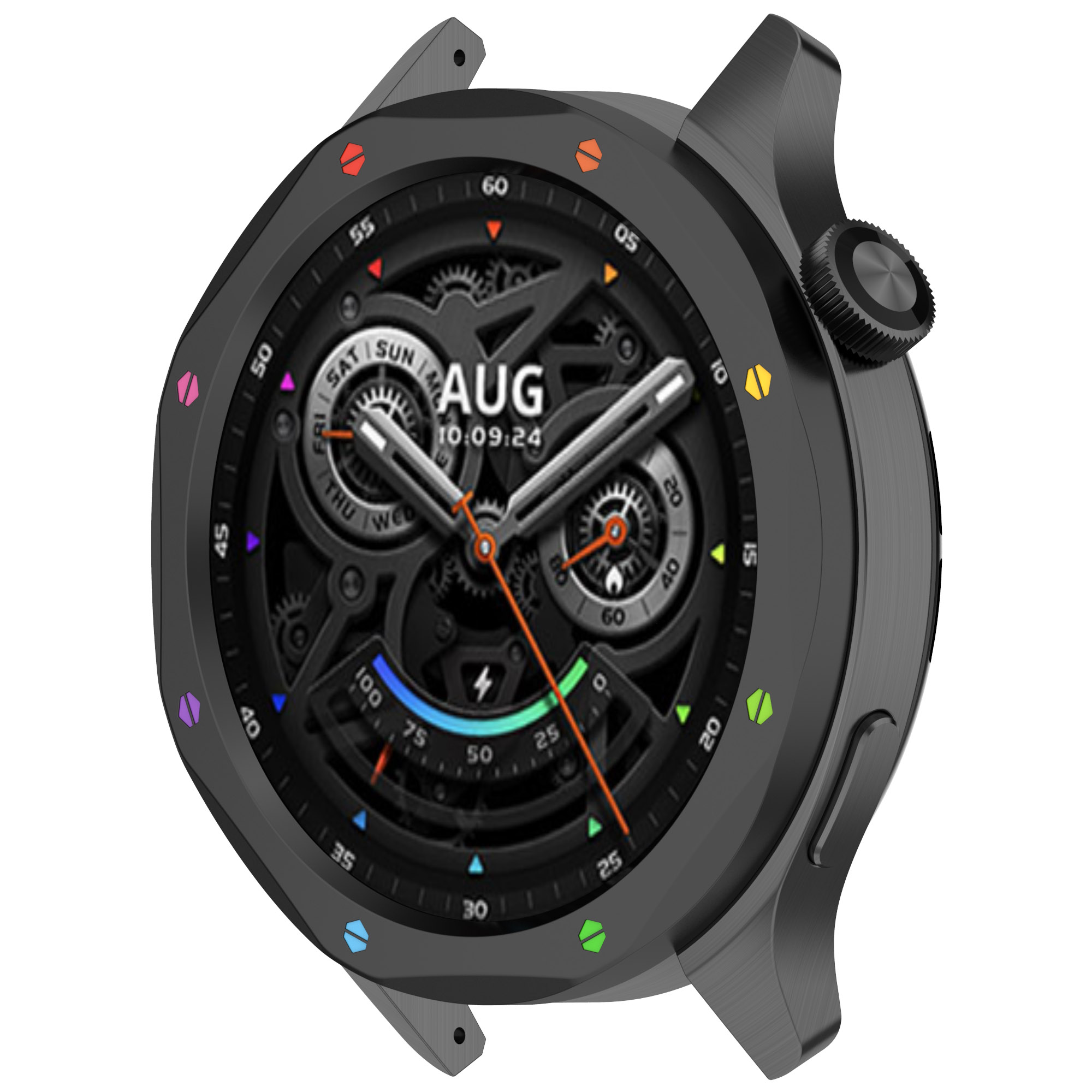 Xiaomi Watch用の金属製ベゼル付きケース,時計用の - Watch Esim のレビューと価格