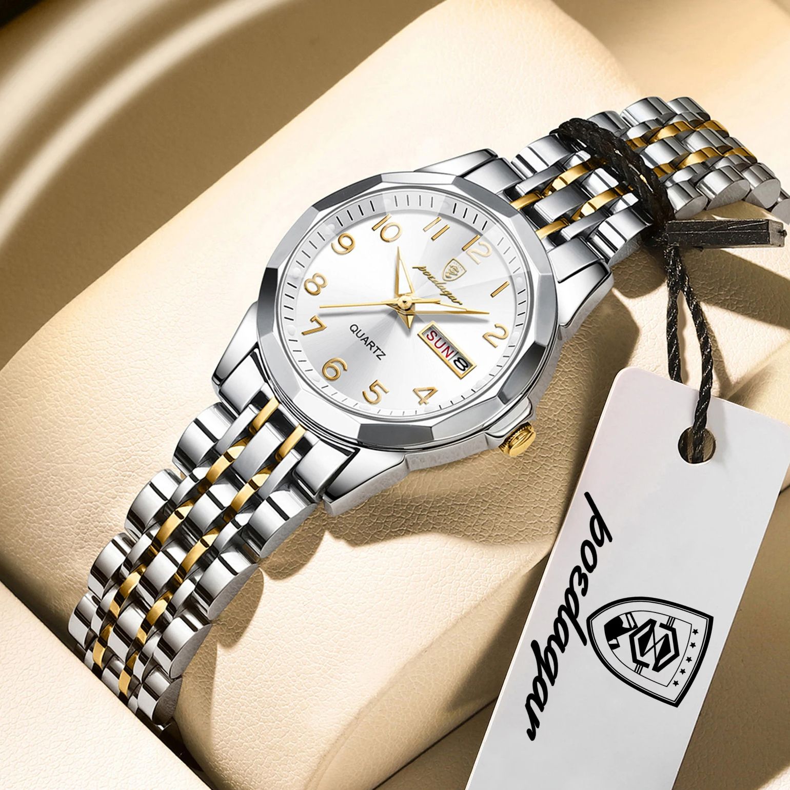 POEDAGAR エレガントなレディース腕時計 防水 夜光  - Waterproof Diving Watch のレビューと価格