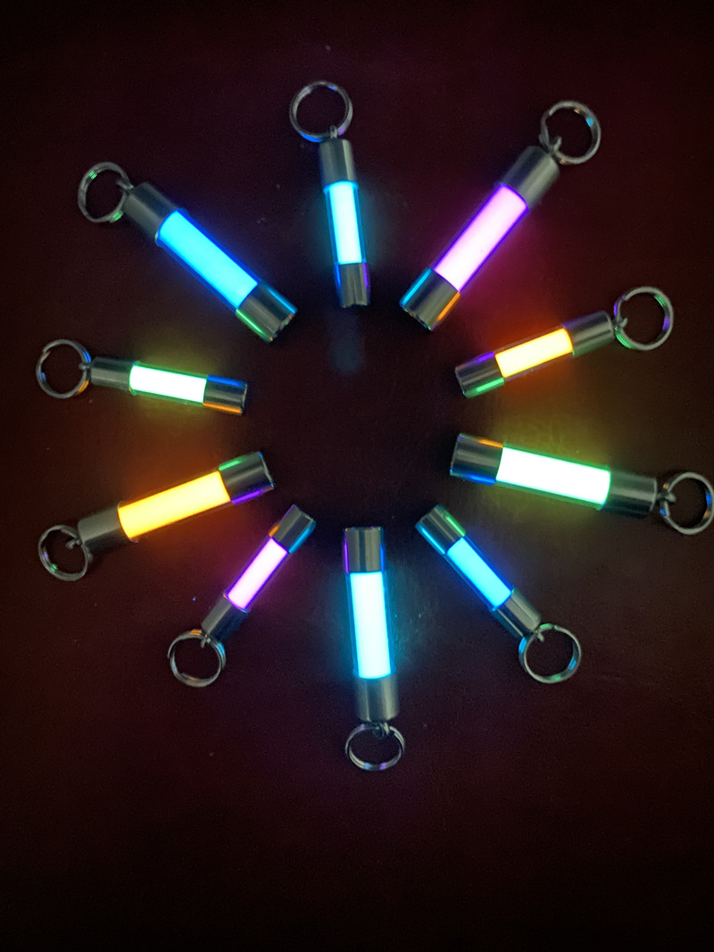 照明付きガラスペンダント,バッグペンダント,トリチウム管なし - Tritium Gas Tube のレビューと価格