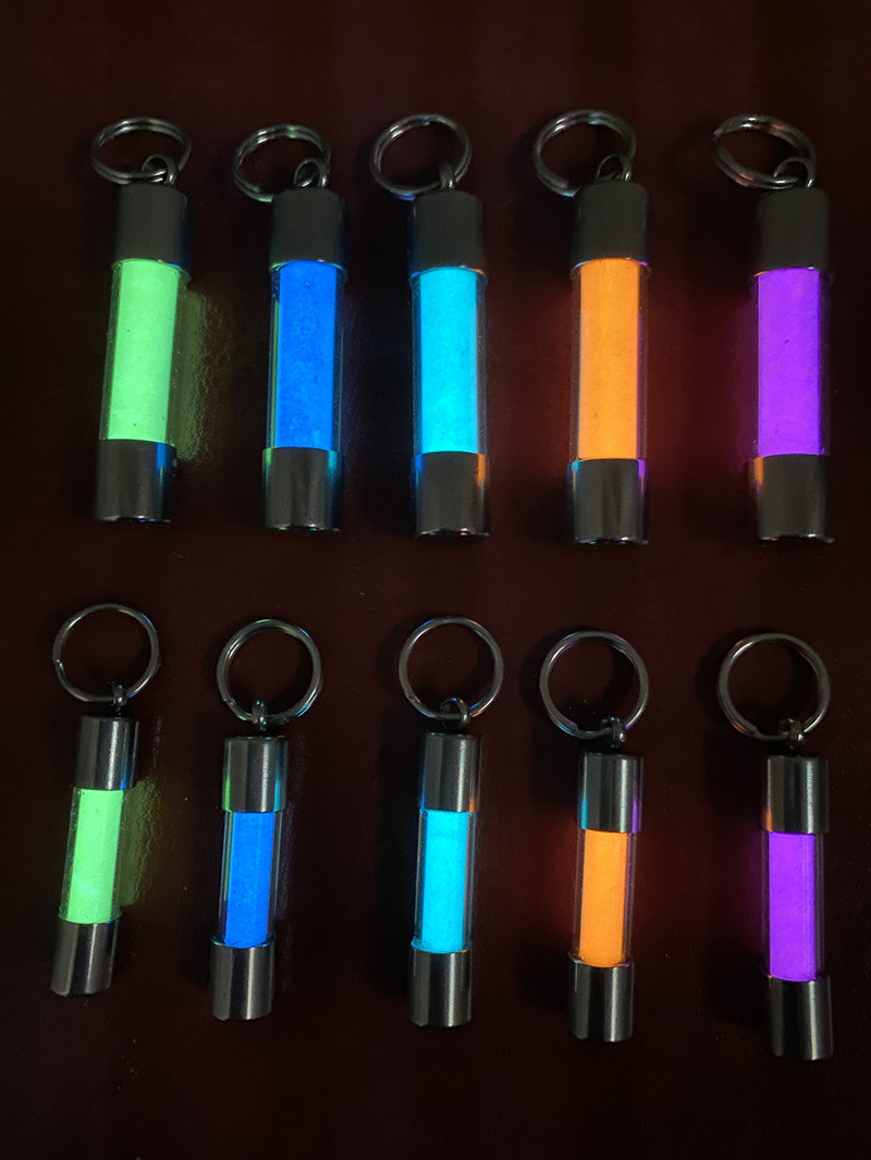 照明付きガラスペンダント,バッグペンダント,トリチウム管なし - Tritium Gas Tube のレビューと価格