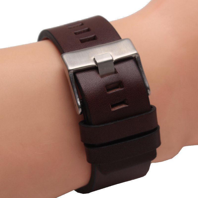 ディーゼル本革ストラップブレスレット DZ7311 DZ73 - Watch Esim のレビューと価格