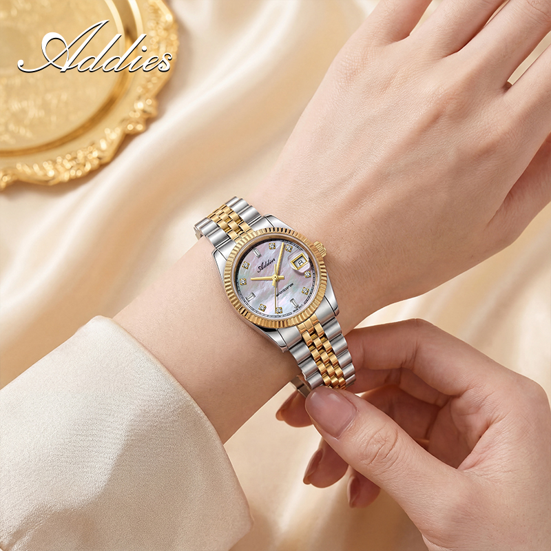 ADDIES 585 クォーツ女性用腕時計サファイアガラス  - Waterproof Diving Watch のレビューと価格