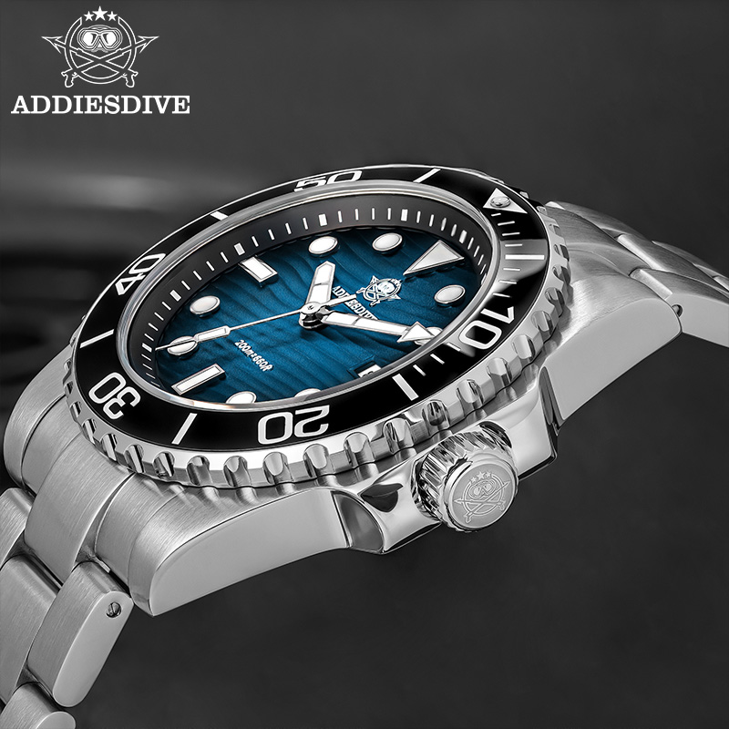 ADDIESDIVE メンズ 2115 クォーツ時計 サンド - Waterproof Diving Watch のレビューと価格