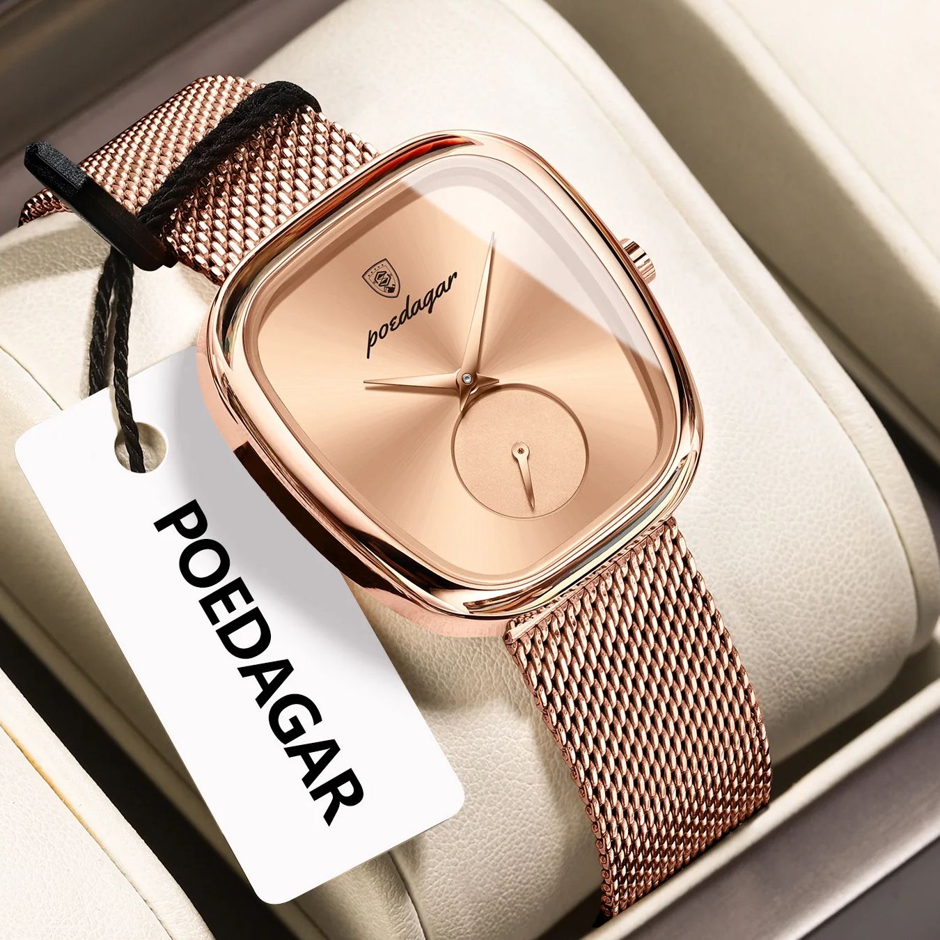 POEDAGAR 高級ブランド レディース腕時計 防水 ステ - Waterproof Diving Watch のレビューと価格
